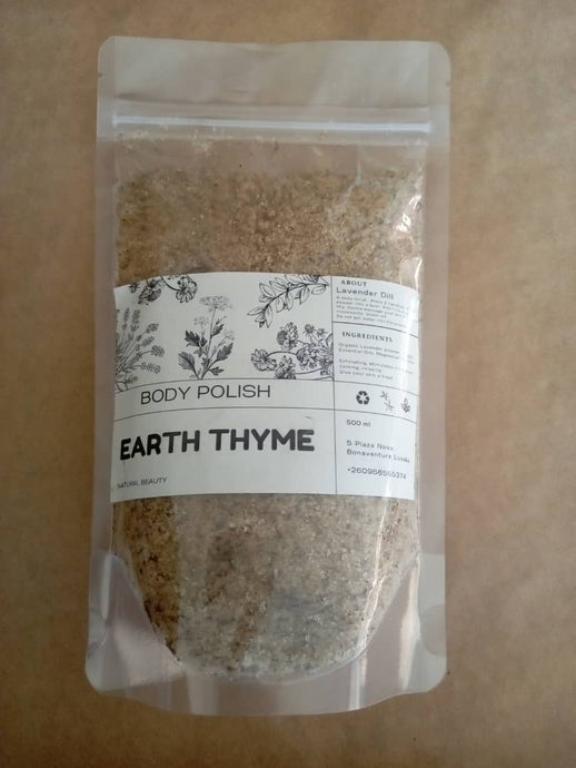 Earth Thyme  Body Polish- Lavender Dill