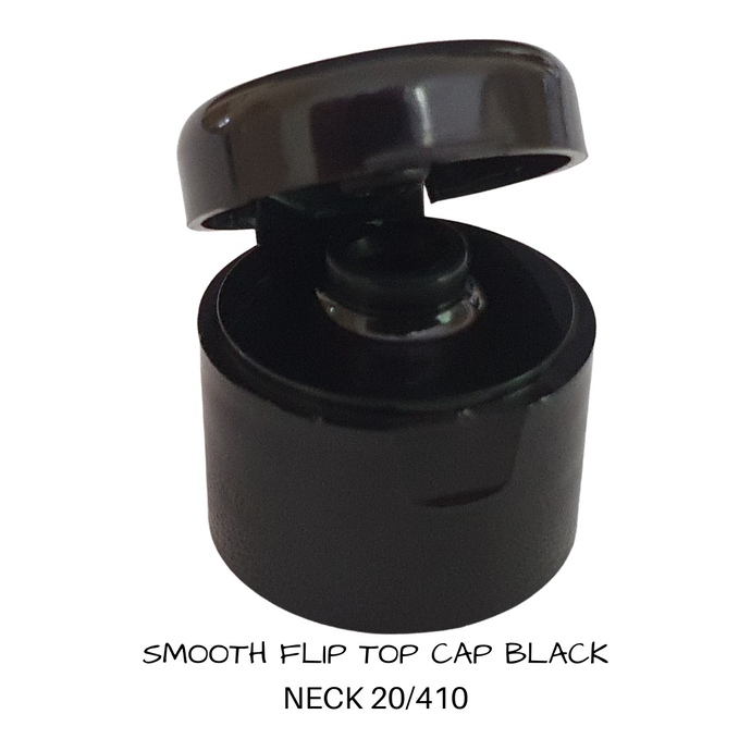 Closure    20/410  Bottle Flip Top Lids Black