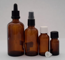 Glass Dropper Bottle Amber 50 mls