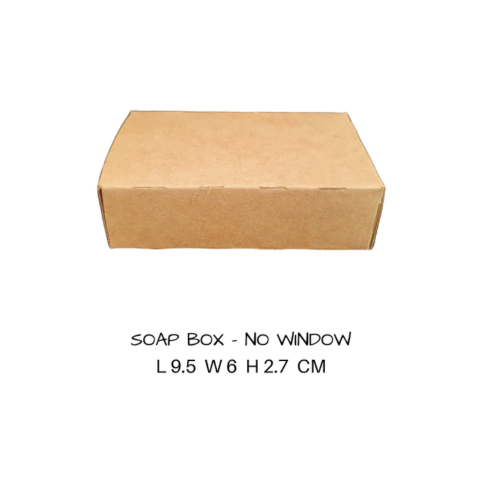 Box- Soap Box 9.5 cm X 3cm X 6 cm (Out The Box) LOCAL No window