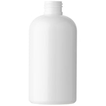 Plastic Boston Squat  bottle White  250 mls