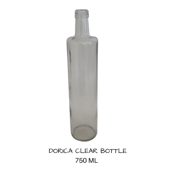 Glass Dorica Bottle 750 mls