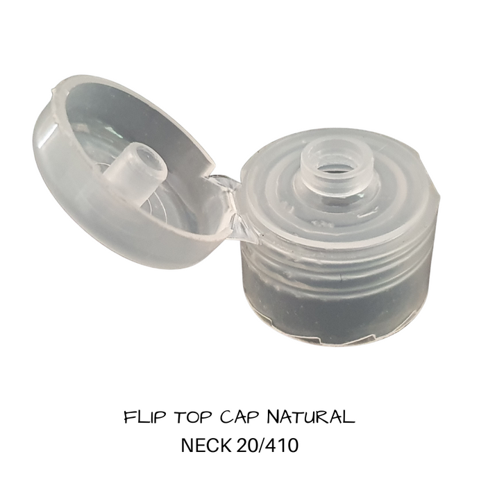 Closure    20/410  Bottle Flip Top Lids Natural