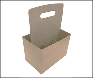 Box-6 bottle carrier 198x147x134mm