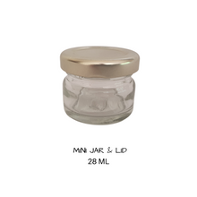 Glass Mini Jam Jar