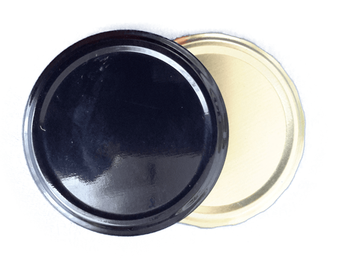 Closure    Glass Jars Screw  Lid 82 DTO Black