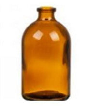 Glass Penicillin Bottle Ambre 100mls