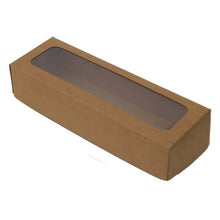 Box- Kraft Doughnut Box 23 cm x 7cm (Out The Box)  LOCAL