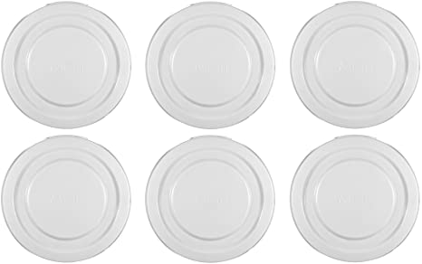 Closure    Glass Jars Screw  Lid   70  DTO  White